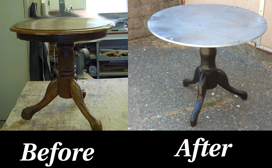 Industrial Aluminum Table