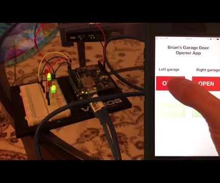 IPhone and Arduino Garage Door Opener