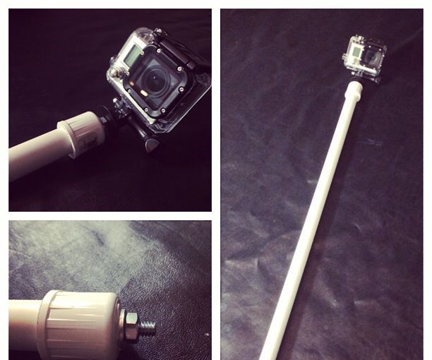 2 GoPro Pole Mount 5 Steps Instructables