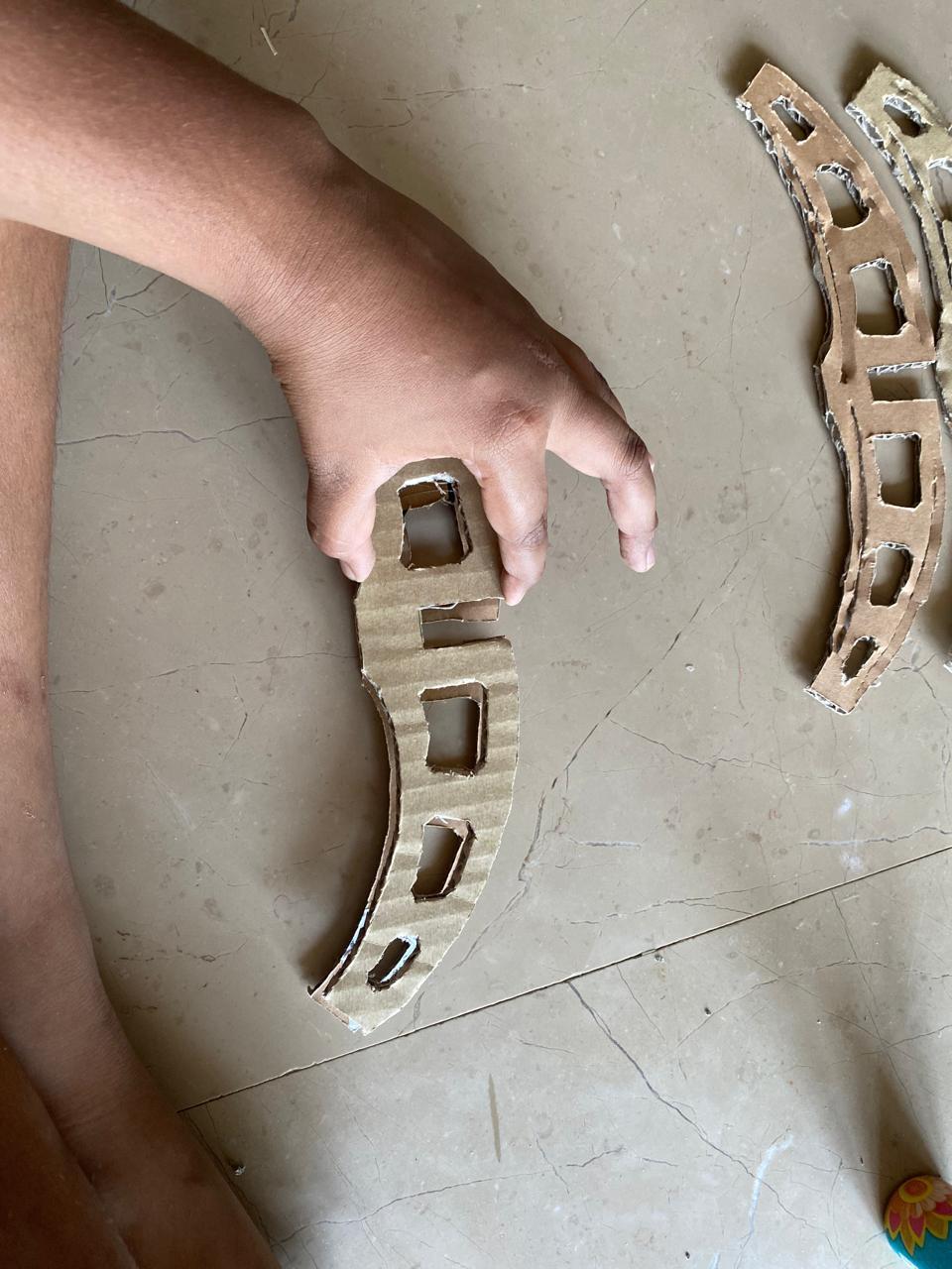 Cut the Bow Handle Body