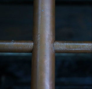 Preparing the Relux Pipe/water Supply Holes