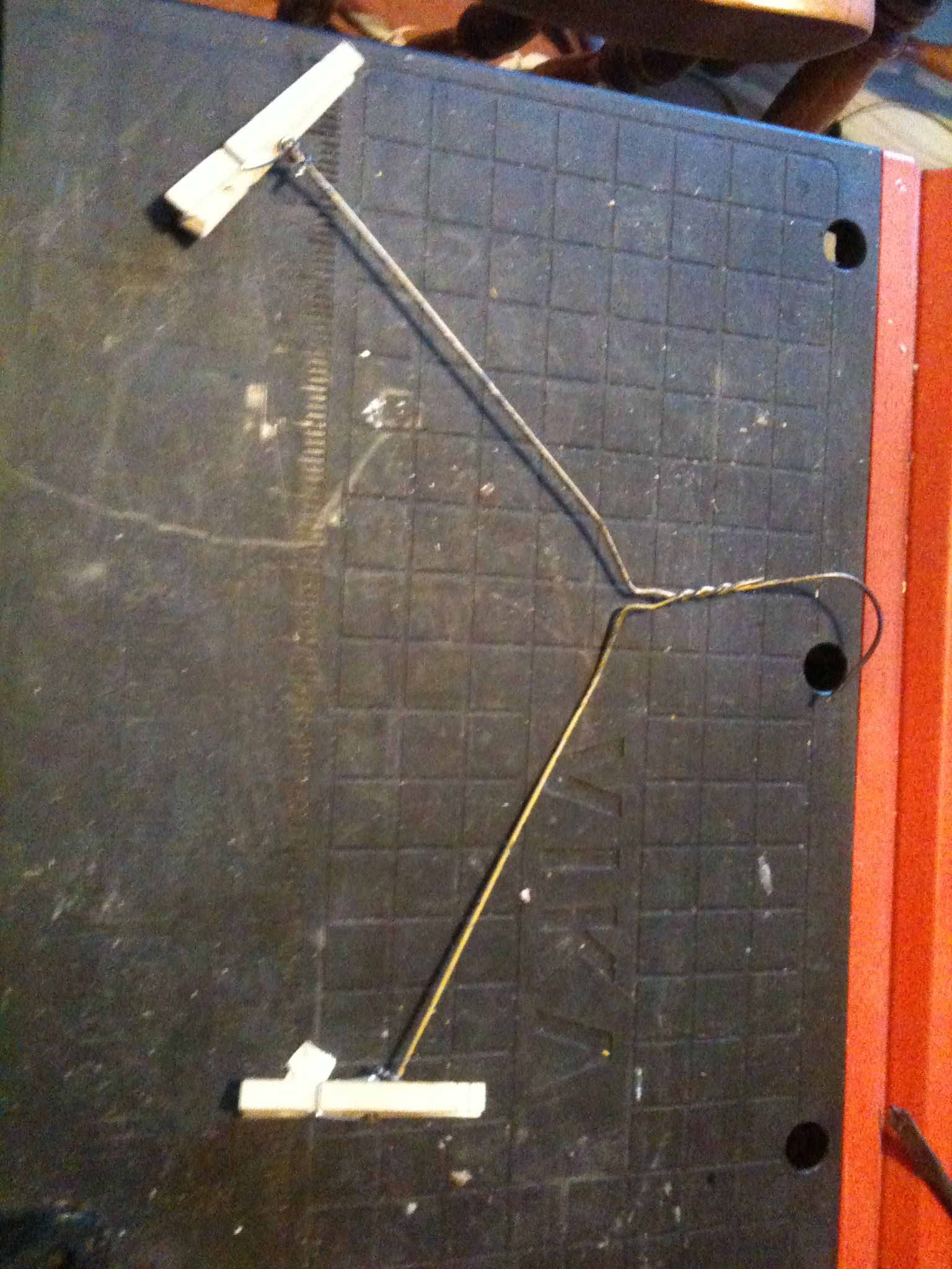 Repurpose a Wire Hanger