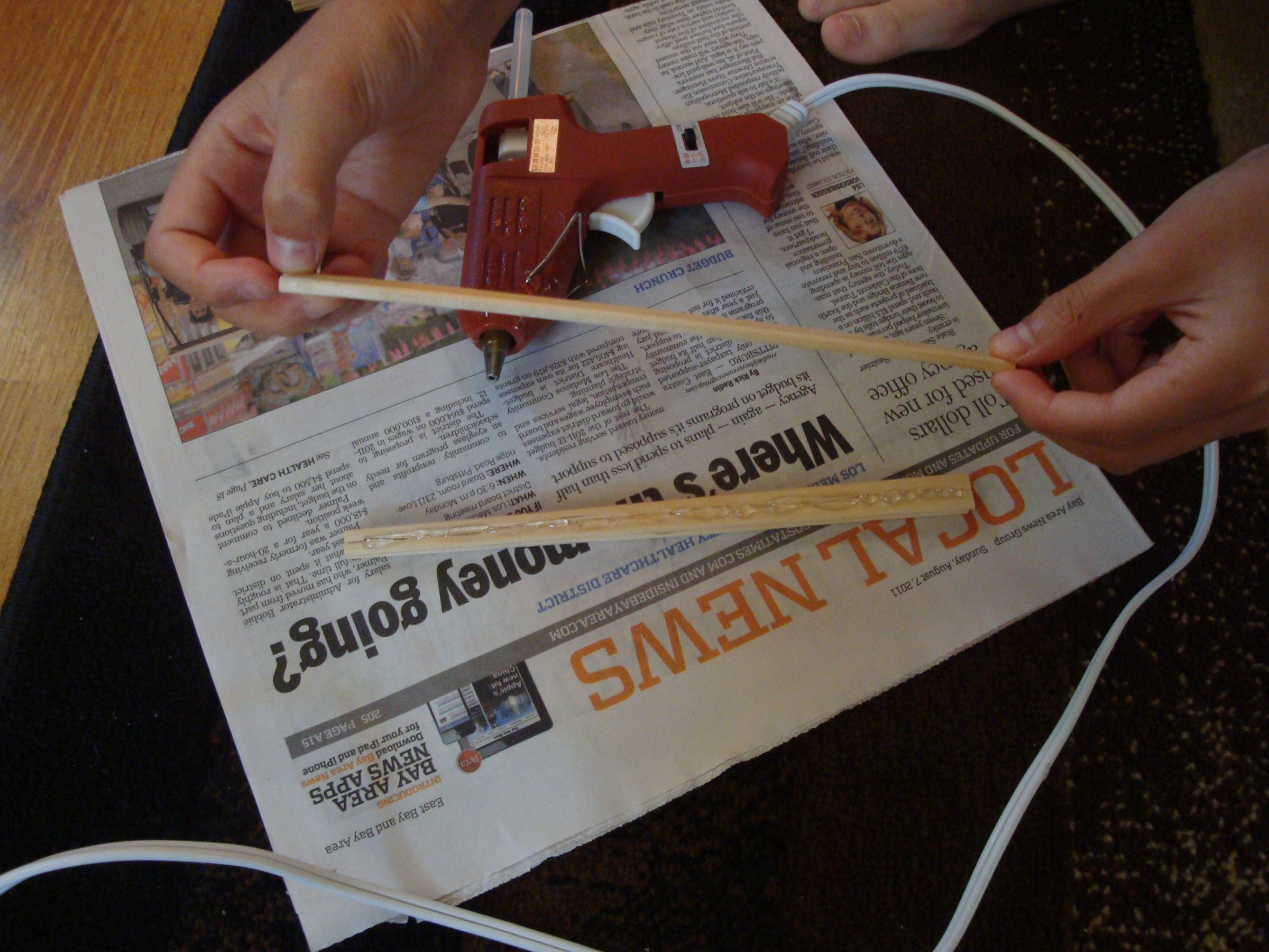 Super Simple Chopstick Rubber Band Gun 4 Steps Instructables