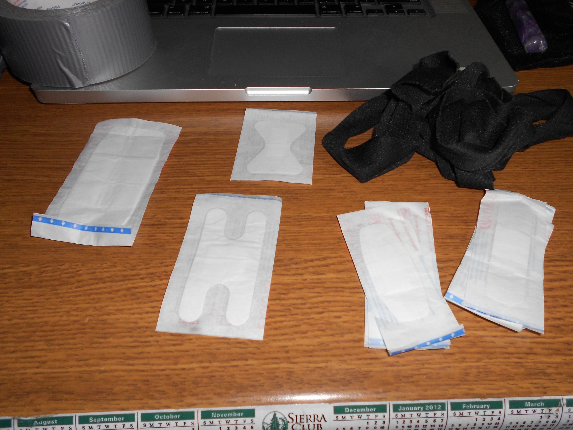 Duct Tape BandAid Case Instructables