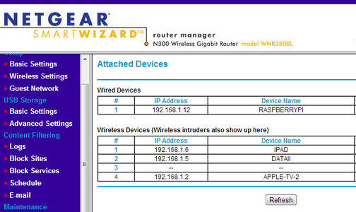 Raspberry Pi As Webserver - Configure Router.