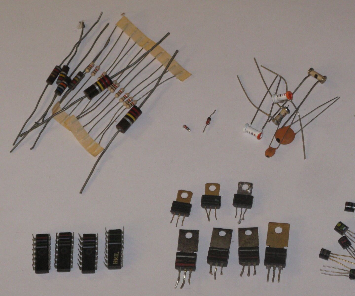 From Resistors to ICs Color Codes  