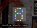 Arduino Driven RGB LED Scrolling Clock