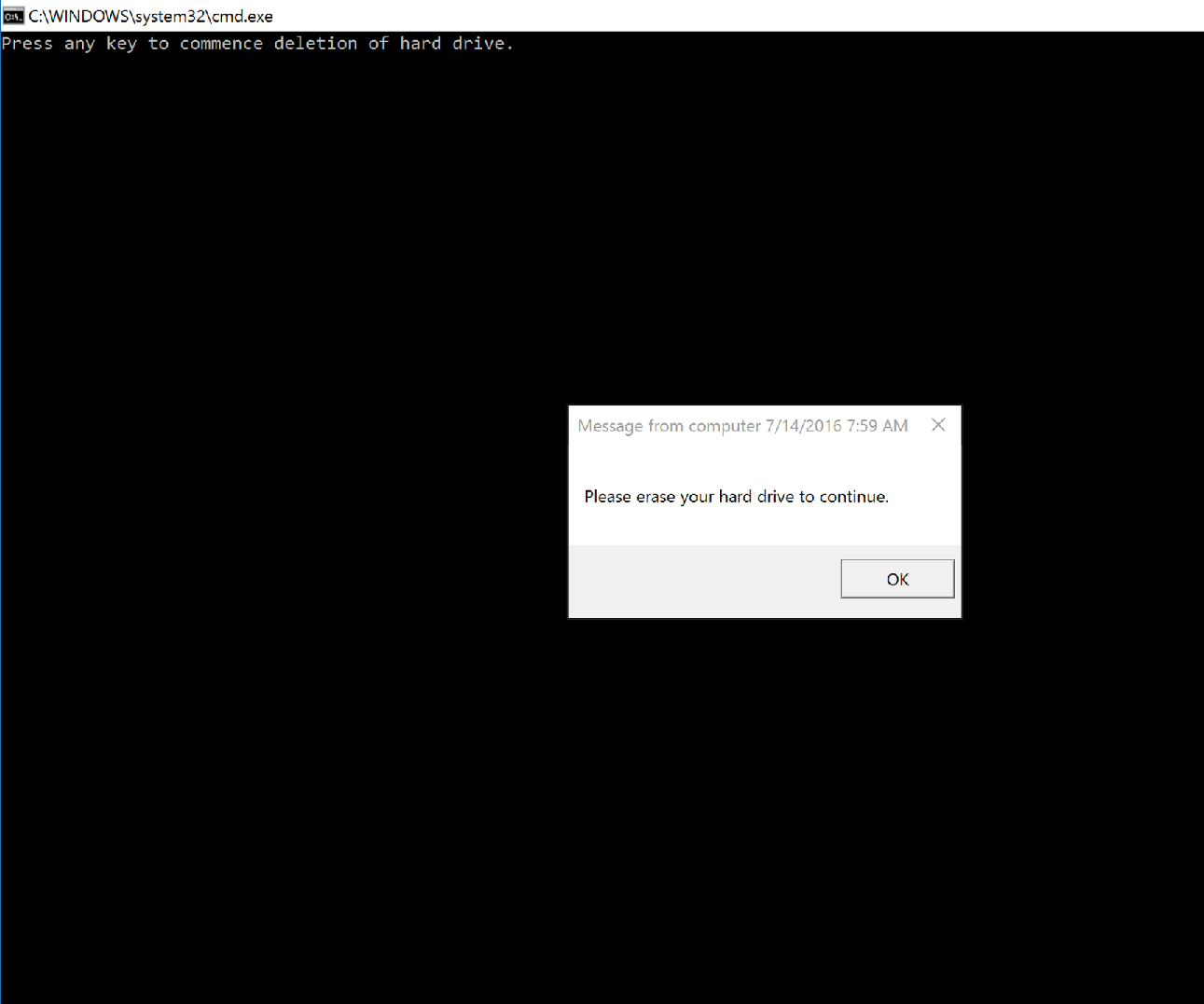 How to Make an Amish Joke Virus
