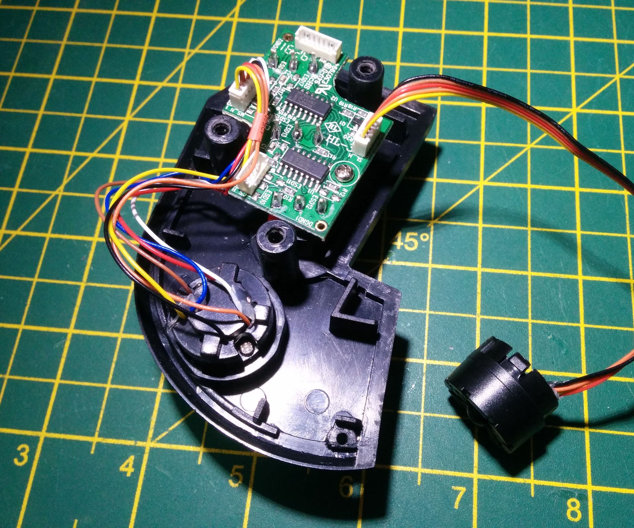 Sensor Slue Thrustmaster Warthog Slew Sensor I2C Upgrade : 5 Steps - Instructables