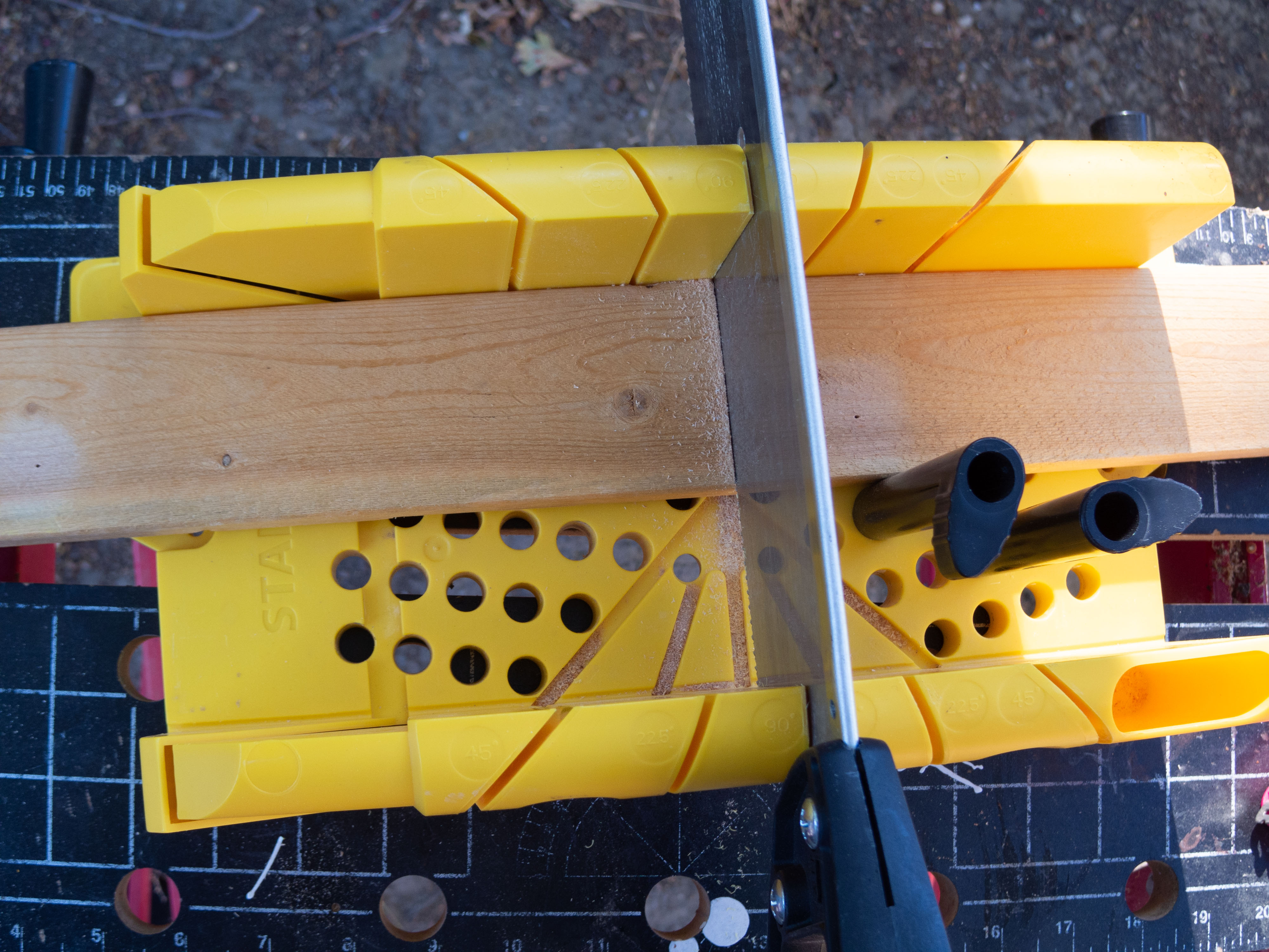 Wall Shelf and Scanner Stand Made From Home Depot Common Boards 5