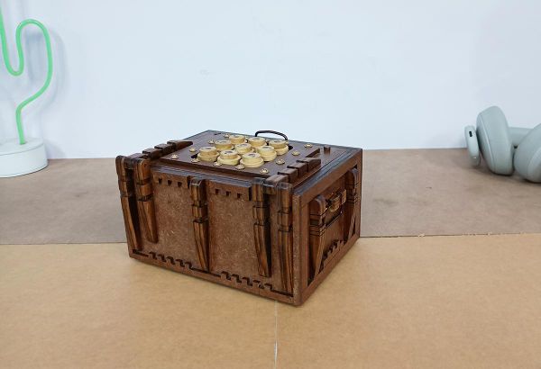 Ultimate Puzzle Box With 2 Step Lock Mechanism | Secret Box | Trick Box ...