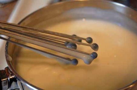 Whisk and Whisk and Whisk Until Thickened