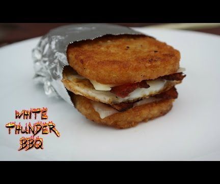 Hash Brown Breakfast Sandwich | White Thunder BBQ