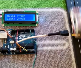 Arduino-based Chronometer for Electric Car Racing Tracks