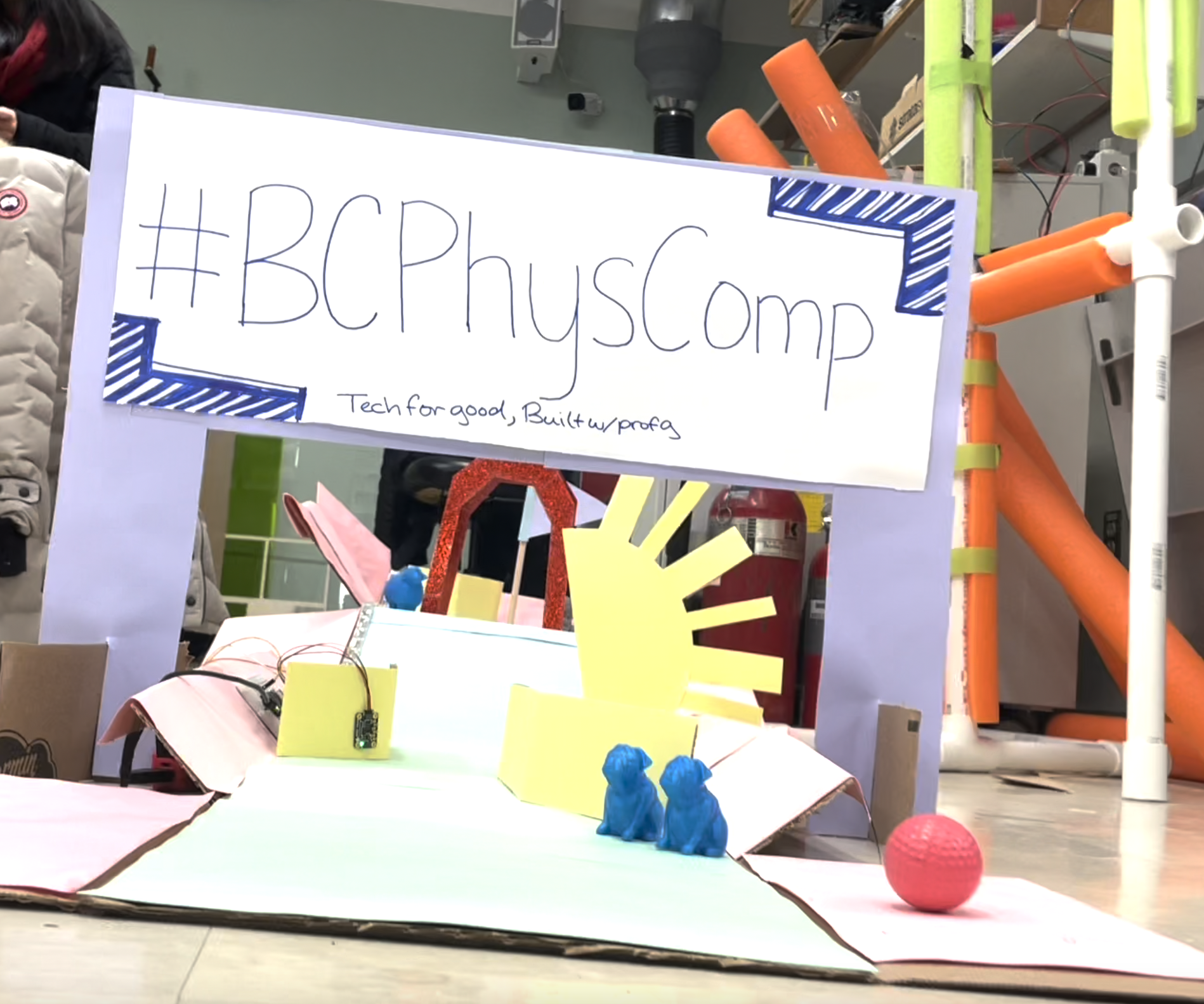MakeArt Final: CPB & Arduino Mini Golf Course