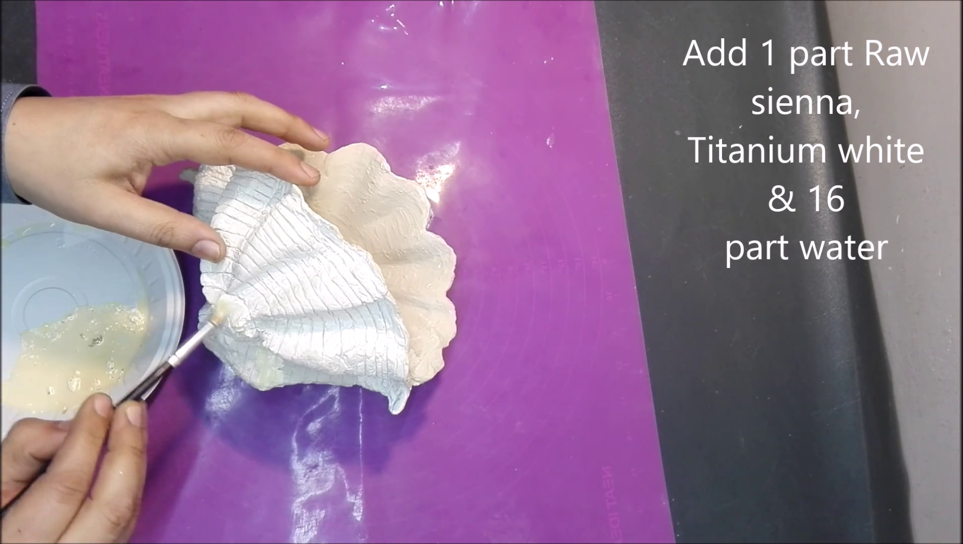 How to Make Sea Shell With Pebbles Diorama 5 Steps Instructables