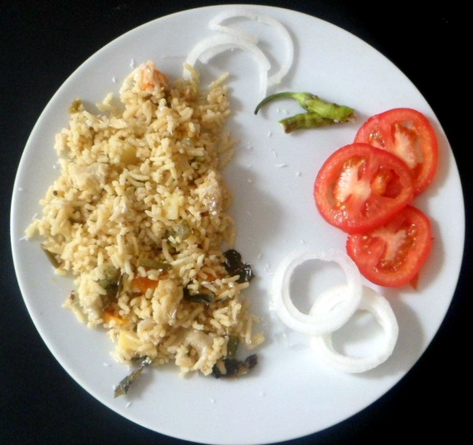 Biryani With Coconut Milk