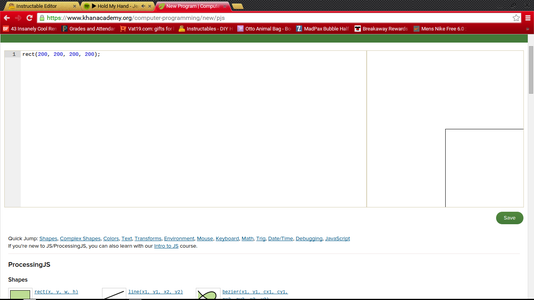 The Basics of JavaScript: Drawing : 7 Steps - Instructables