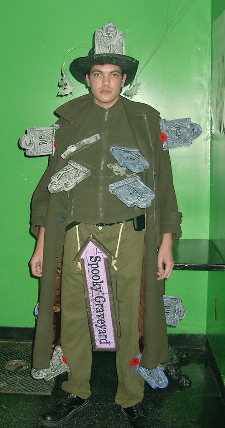 Spooky Graveyard Cemetary Halloween Costume