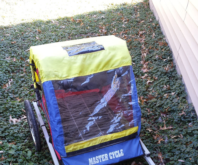 Easy Convertion From Child's Trailer to Grocery Trailer