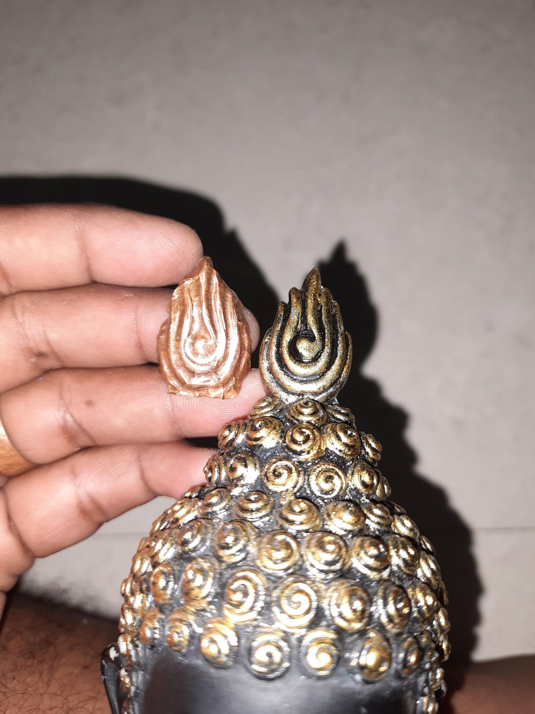 Sculpting an Antique Buddha 6 Steps Instructables