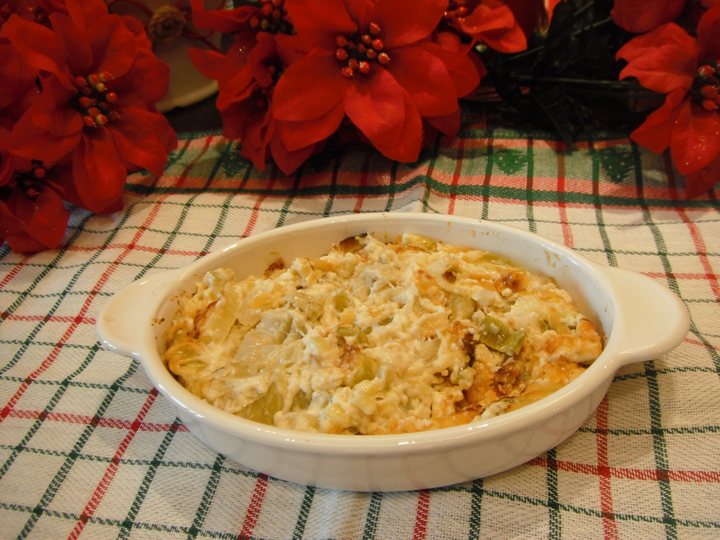 Grandma's Artichoke Cheese Bake
