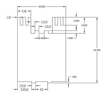 Cut Out the Throne Room Rear Wall
