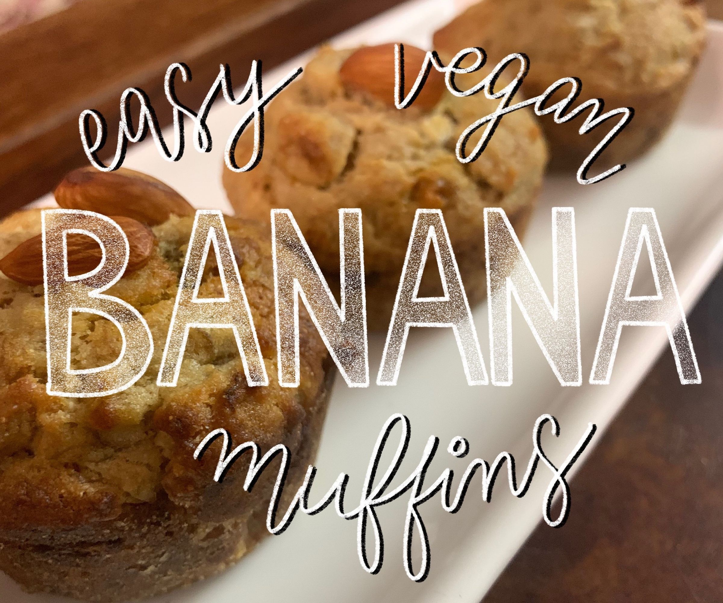 Vegan Banana Muffins
