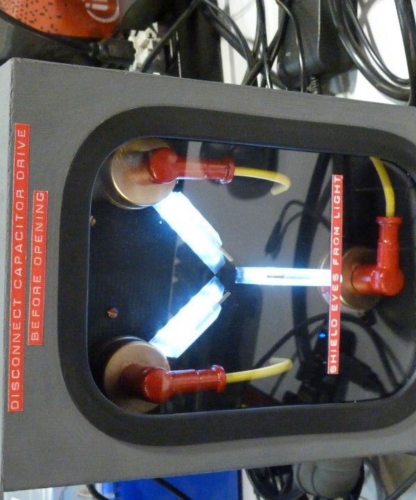 Flux Capacitor Door Bell Using Intel Edison