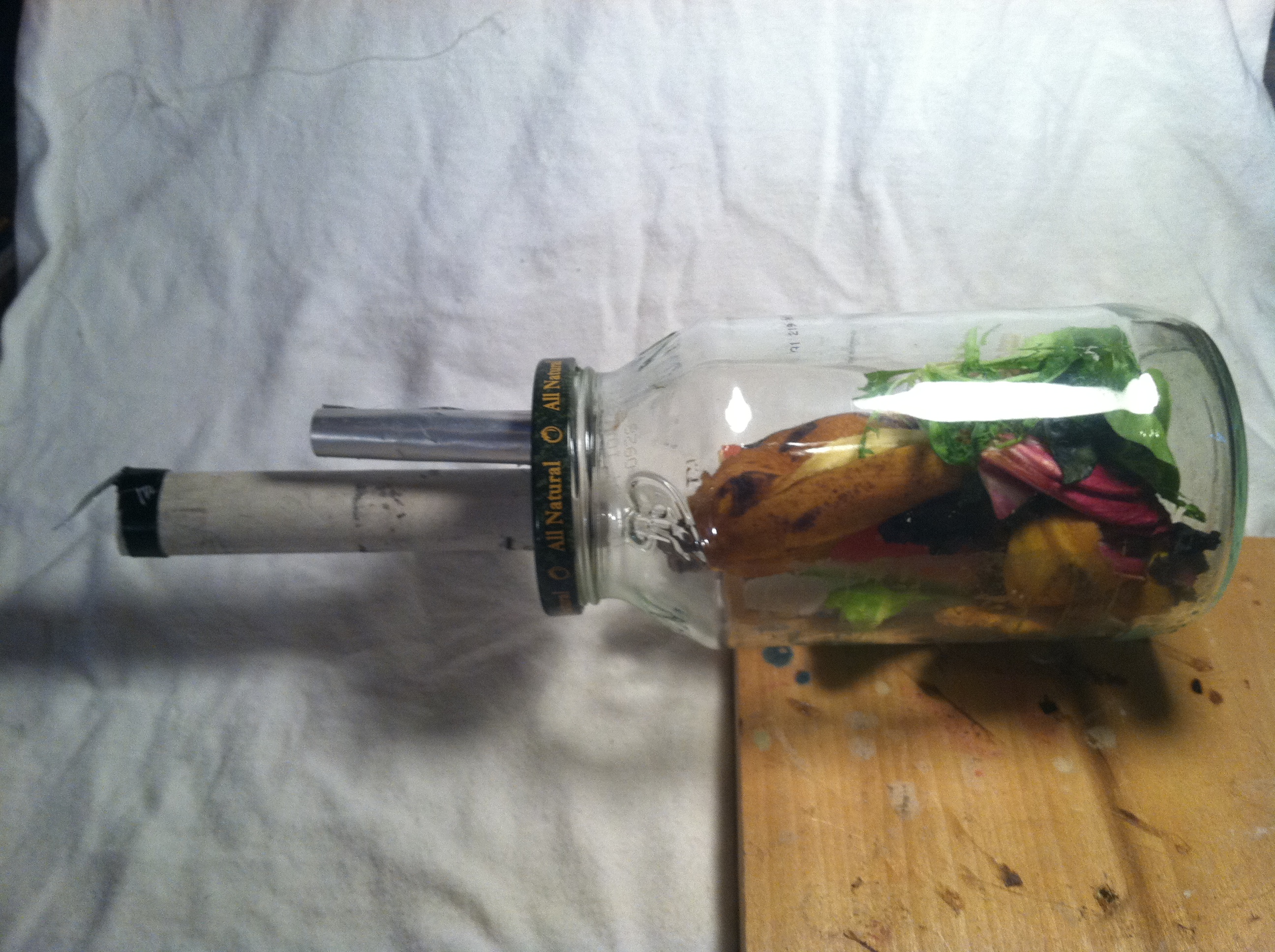 Out the Window Mini Compost Bin With Dual Ventilation