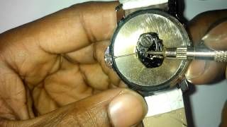 WRISTWATCH REPAIR: How to Remove and Replace Winder, Stem and Crown From a Watch