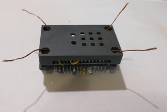 MOUNTING THE TAP AND TOUCH BUTTONS