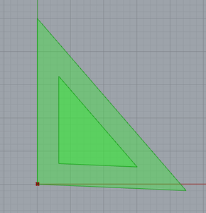 Offseting Inner Triangle