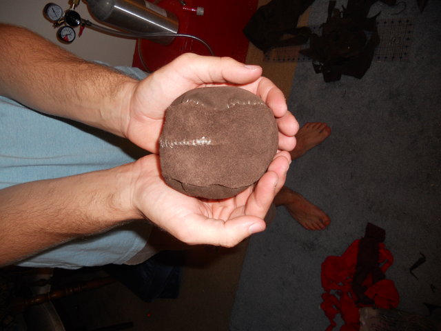 Make a medieval stuffed ball