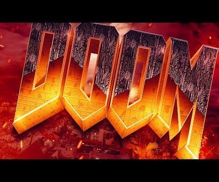 How to Create the Doom Logo Text Effect