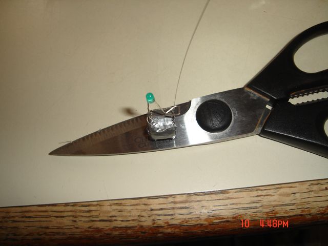 Motion Sensitive LED Throwies