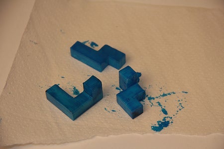 3D Printed Tetris Cube