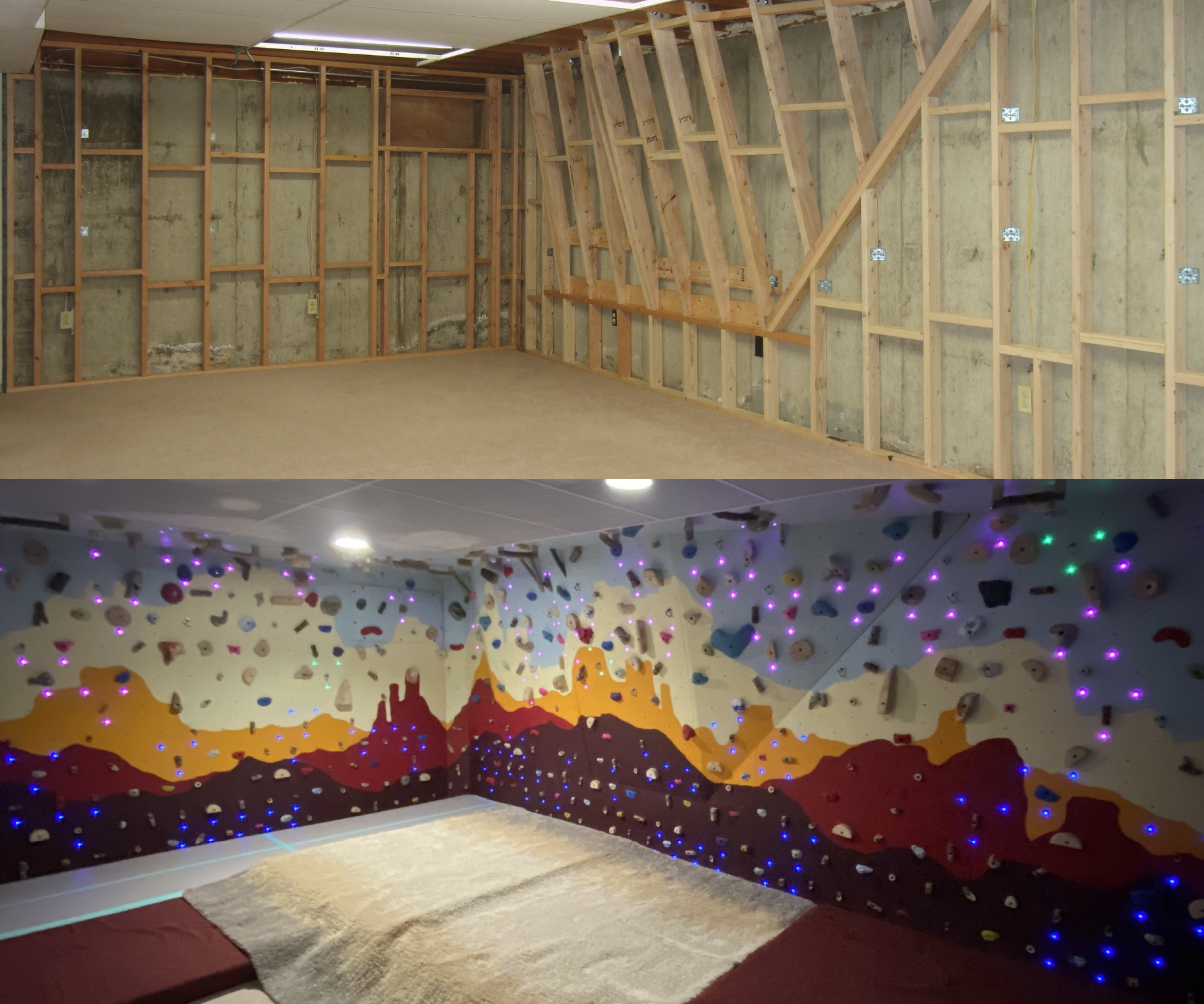 Climbing Wall - Interactive & Programmable