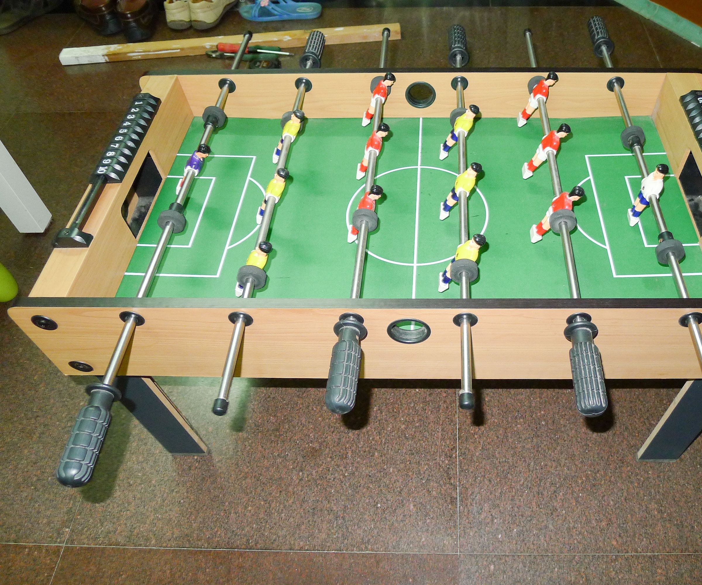 DIY the Table Football's Leg Foldable