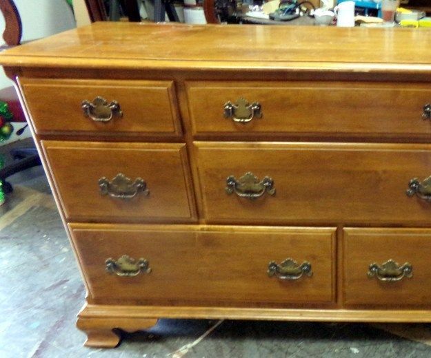 Refinishing an Old Dresser