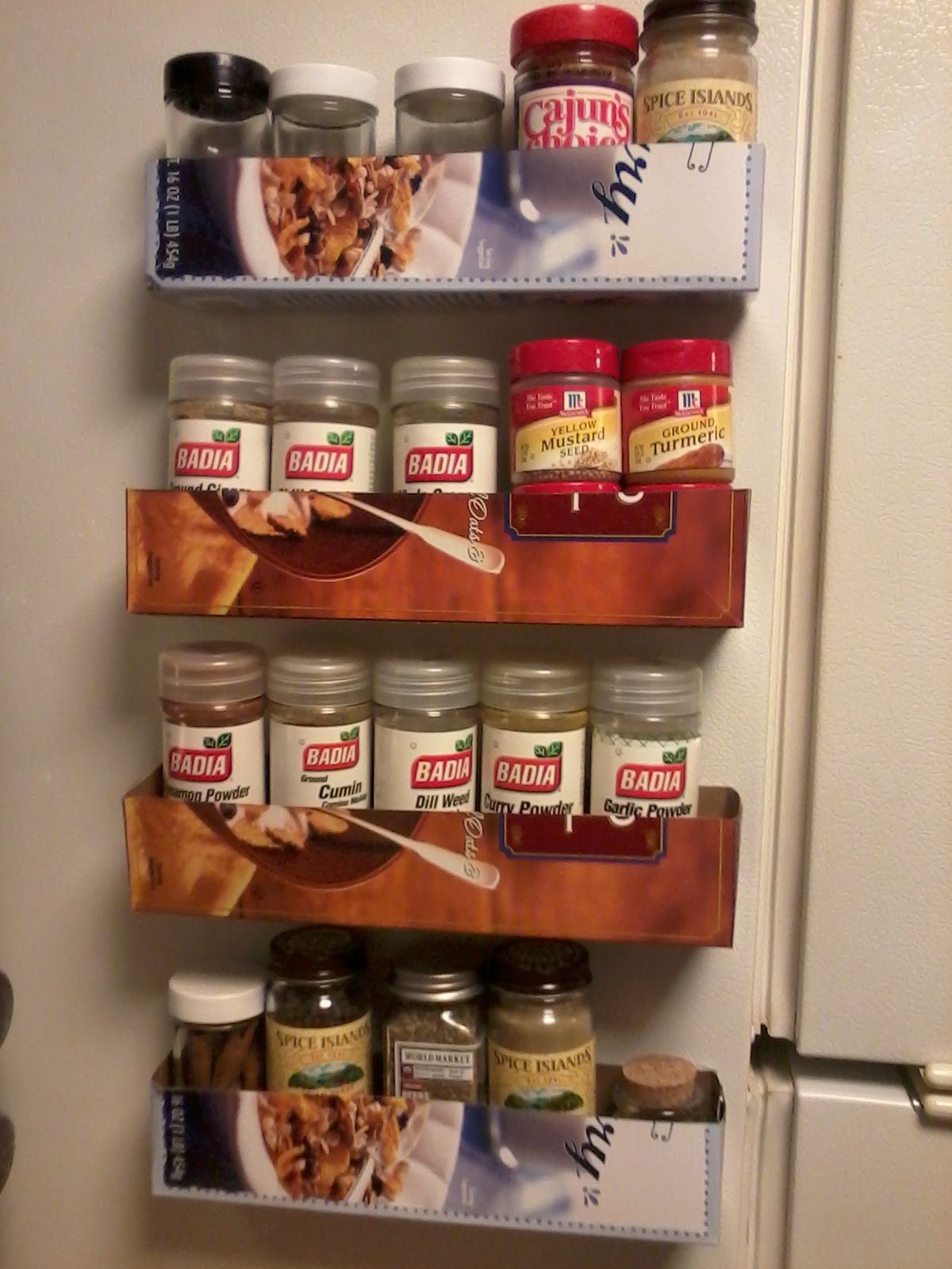 Magnetic Spice Racks