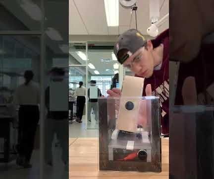 LED Toast/Toaster With Distance Sensing