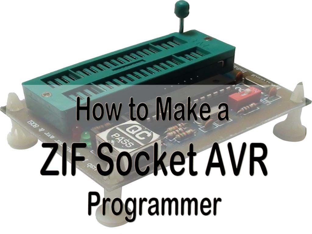 Universal programmer for AVR's and S51 plus ZIF socket !