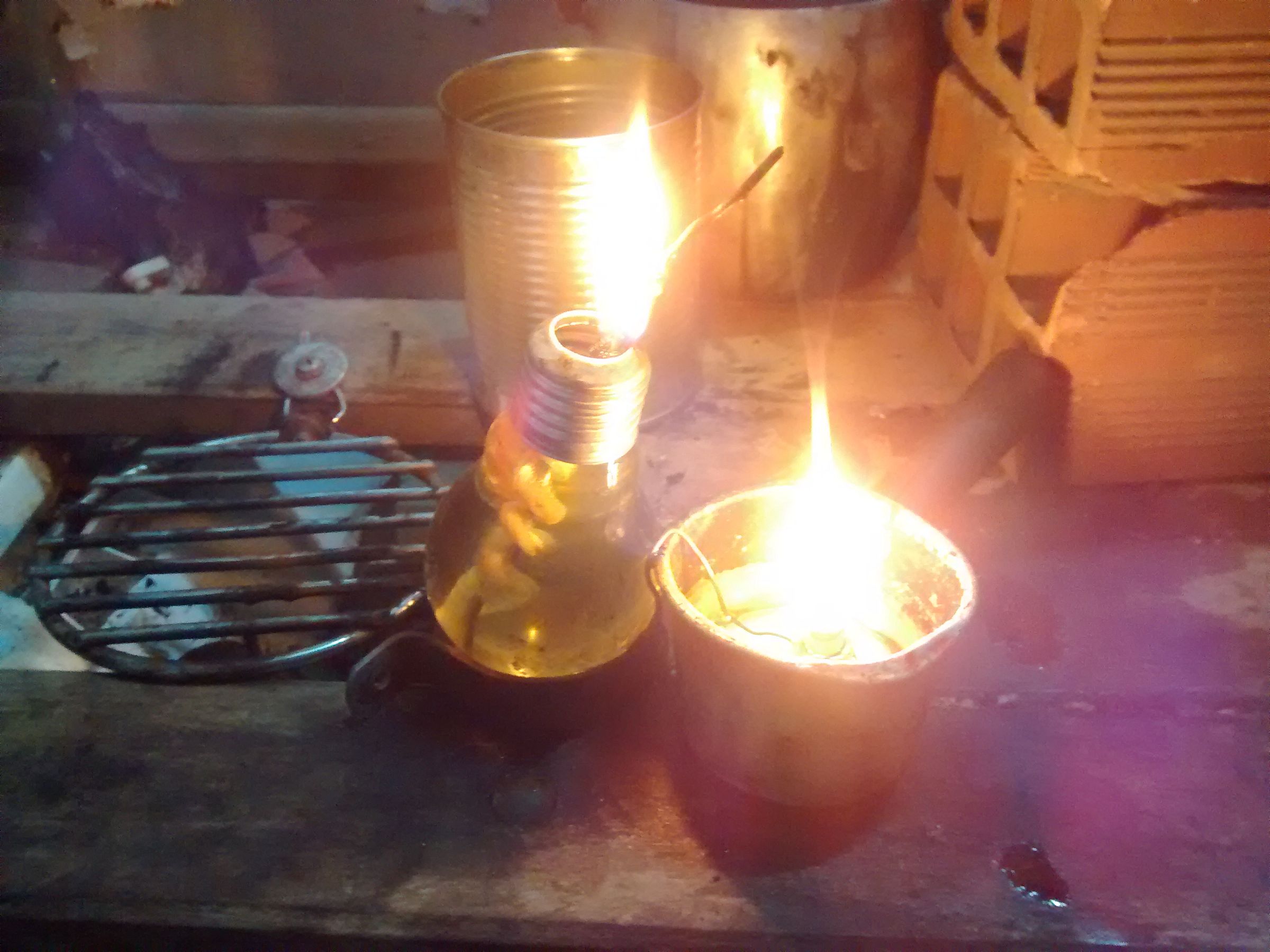 Velas De Aceite Usado