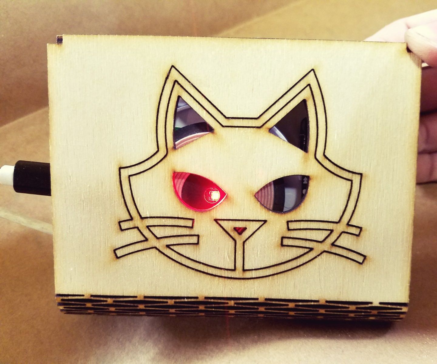 Google Home Wireless Charging Wood Car Phone Mount