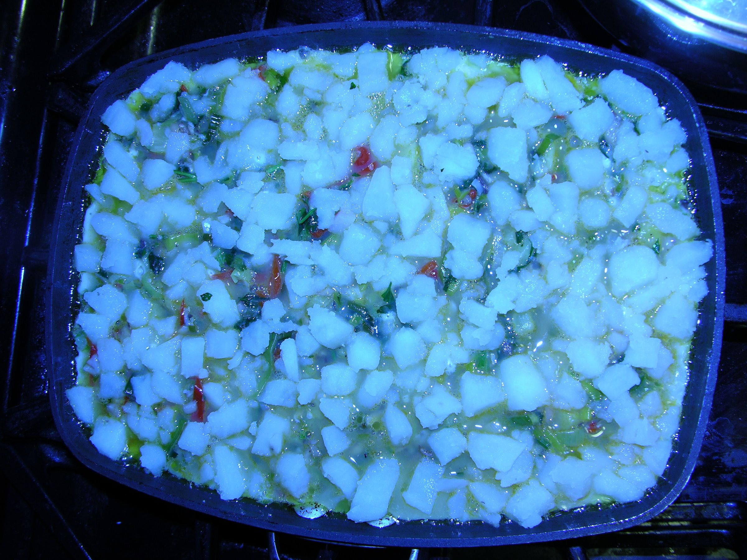 Leek Potato Egg Pie 11 Steps Instructables