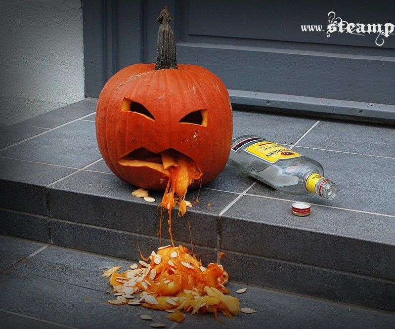 drunken pumkin...