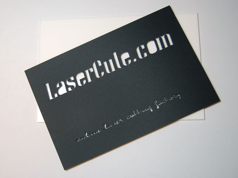 creating plastic sign by laser-cutting through the text