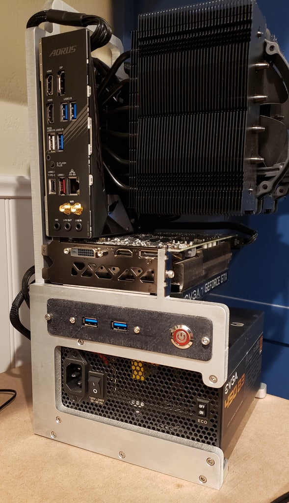 Open Frame Mini ITX PC : 5 Steps (with Pictures) - Instructables Open Frame Mini Itx Pc : 5 Steps (With Pictures) - Instructables
