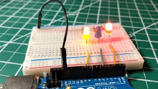 BLINKING LED WITH ARDUINO